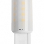 LED lemputė SMD 2835, plastic, 4000K, G9, 4W, AC 230V, 360*, 320 lm, 43 mA