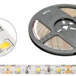 LED juosta FLASH 5630, 300 LED, 6500K, 80W, 1700 lm/m, IP65, 10mm,  5m