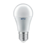 LED lemputė, A60, SMD2835, šiltai baltas, E27, 12W, AC230V, švietimo kampas 160*, 1100 lm