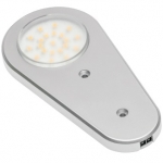 LED luminaire SORIA su proximity sensor Soria, 12V DC, 1.4W, 21 SMD3528, neutralus baltas